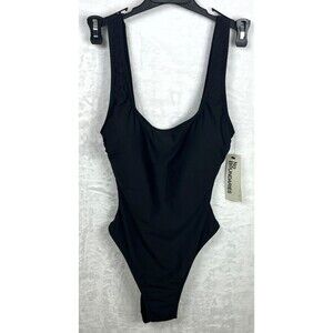 No Boundaries Core 1-Piece Women's Swimsuit Black Size XS 0-2 NEW